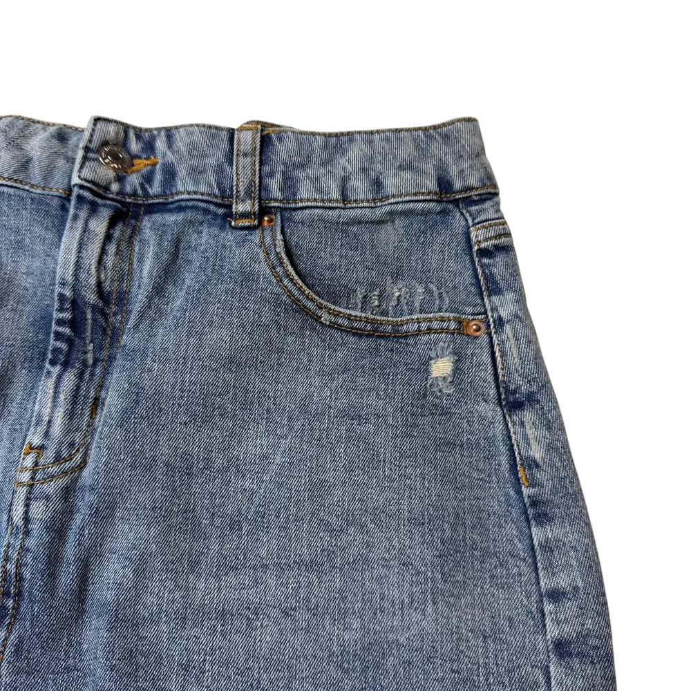 Wild Fable denim jean skirt 10 light medium wash